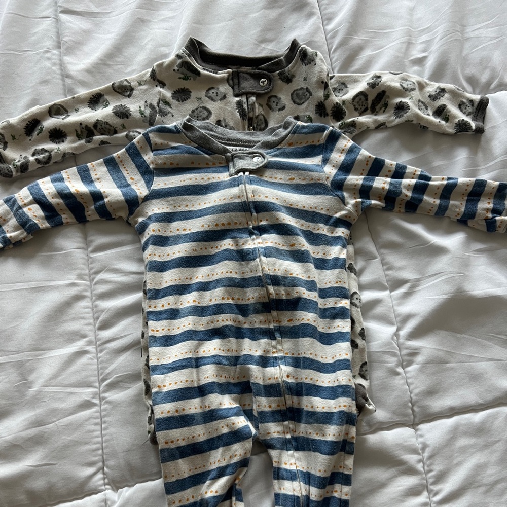 Burts bees sleepers pj 0-3
